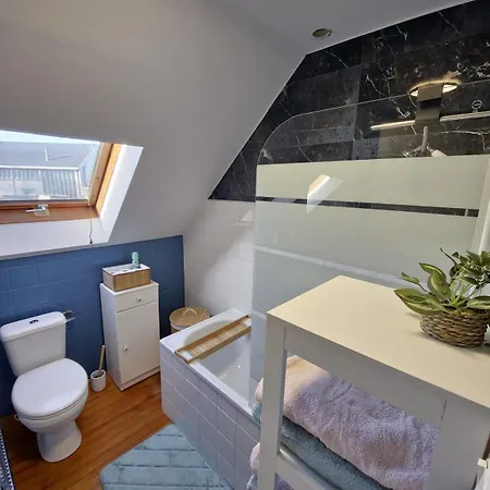 Casa de Férias Bain Nordique Et Maison 8 Personnes Côte D'opale Équihen-Plage